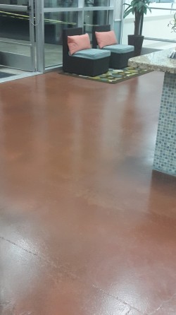 Commercial Concrete Staining