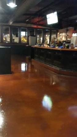 Commercial Concrete Floor Staining