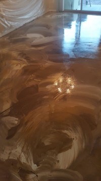 Indoor Concrete Staining