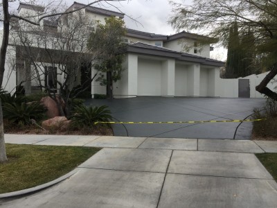 Concrete Driveway Staining