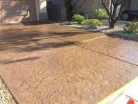 Driveway Concrete Staining