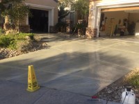 Concrete staining