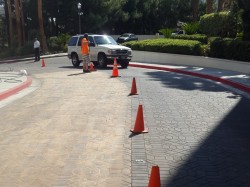 Paver Cleaning & Sanding