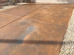 Concrete Driveway Staining