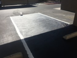 parking stall coating