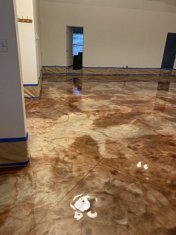 Metallic Epoxy Floor