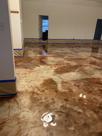 Metallic Epoxy Floors